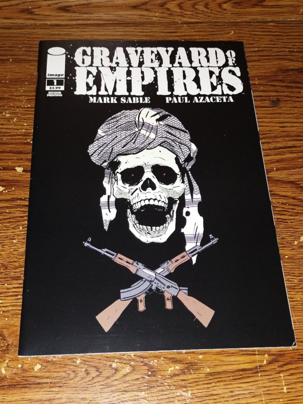 Graveyard Empires #1 (of 4) Variant B Cover (Image Comics, 2011)